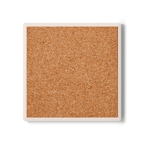 Ceramic Coaster - Tic Tac Heart Game Love Design (Valentine’s Day Coaster)